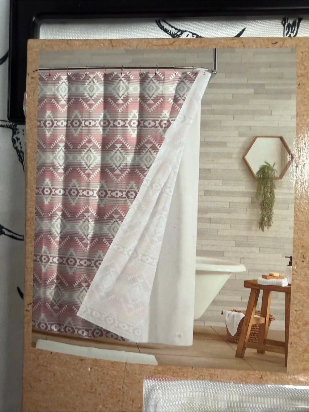 Wrangler shower curtain